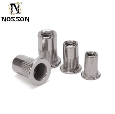 DIN 표준 중량 광업 스테인리스 스틸 304 316 뭉클 원형 평면 머리 실드 리벳 견과류