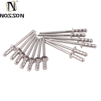 2.4-6.4mm 내구성 둥근 머리 오픈 엔드 팝 코어 당기는 스테인리스 스틸 블라인드 리빗 산업 내 방수 응용 프로그램