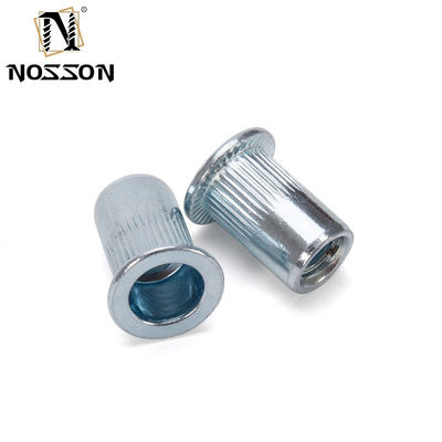 메트릭 DIN 리마치 투에르카 리브누트 M3 M4 M5 M6 M8 M10 M12 304 스테인리스 스틸 평면 머리 뭉클 스레드 삽입 리벳 너트