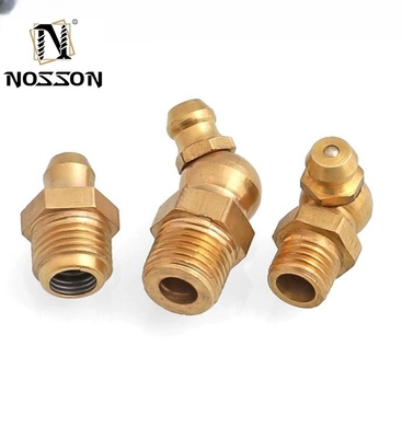M6 M8 M10 가 casting Fitting Grease Gun Nozzle 90° Nipple Grease Fitting Optimal Performance를 위한 맞춤형 크기