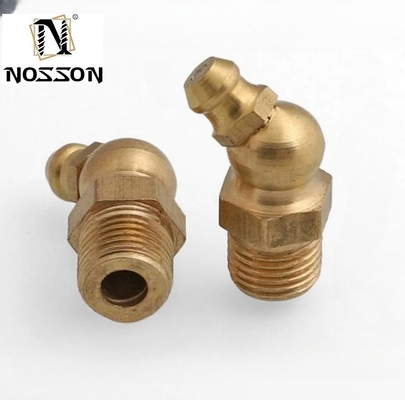 M6 M8 M10 가 casting Fitting Grease Gun Nozzle 90° Nipple Grease Fitting Optimal Performance를 위한 맞춤형 크기