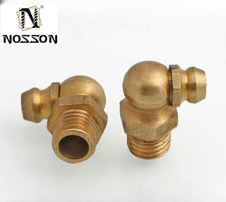 M6 M8 M10 가 casting Fitting Grease Gun Nozzle 90° Nipple Grease Fitting Optimal Performance를 위한 맞춤형 크기