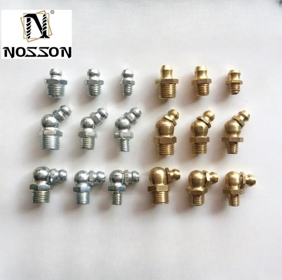 M6 M8 M10 가 casting Fitting Grease Gun Nozzle 90° Nipple Grease Fitting Optimal Performance를 위한 맞춤형 크기