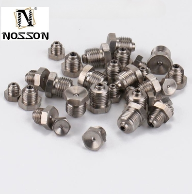 여성 연결 90도  Nipple Grease Fitting for White Grease Gun 노즐 및 맞춤형 크기의 Grease Hose