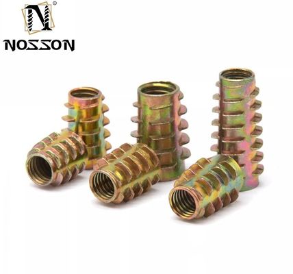 스테인레스 스틸 가구 목재 삽입 견과류 M5 M6 M8 목재 메트릭 측정 시스템 및 의료용 스레드 삽입