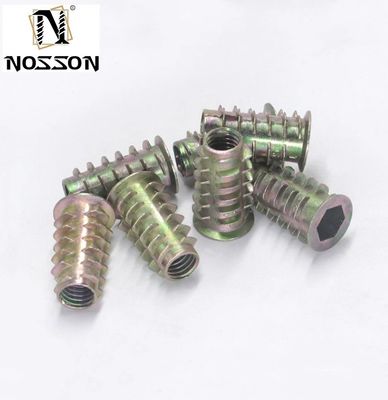 스테인레스 스틸 가구 목재 삽입 견과류 M5 M6 M8 목재 메트릭 측정 시스템 및 의료용 스레드 삽입