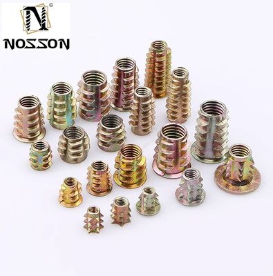 스테인레스 스틸 가구 목재 삽입 견과류 M5 M6 M8 목재 메트릭 측정 시스템 및 의료용 스레드 삽입