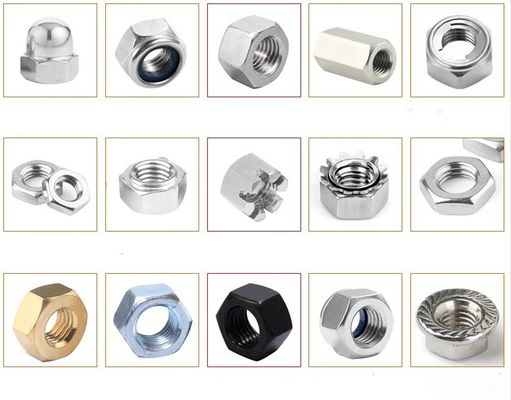 측정 시스템에 맞춤형 스테인리스 스틸 헥스 돔 캡 견과류 일반 산업의 JIS 표준 제국 인치