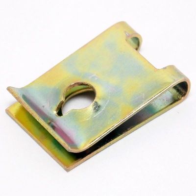 석유 가스 스테인리스 스프링 스틸 U 모양 잠금 견과류 U 클립 견과류 소매 산업 평면