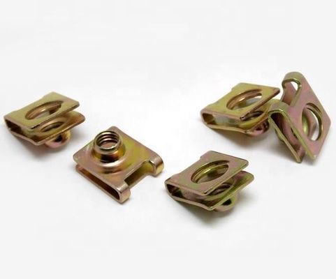 품목 OEM 정밀 견과류 은색 스테인리스 스프링 U-Nut 클립 견과류 스팟 디자인과 캐드미엄 접착