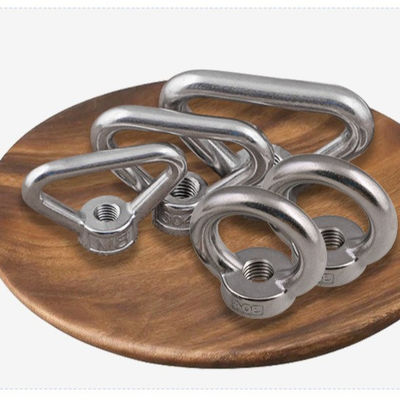 비활성화 DIN 표준 스테인레스 스틸 리프팅 눈 볼트 중공업 및 산업 폴란드 애플리케이션을위한 눈 견과류