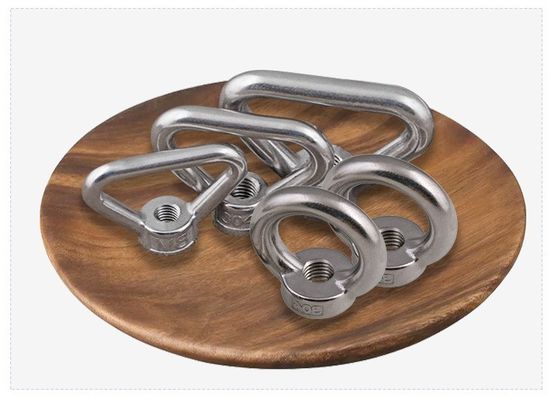 비활성화 DIN 표준 스테인레스 스틸 리프팅 눈 볼트 중공업 및 산업 폴란드 애플리케이션을위한 눈 견과류