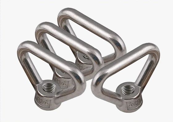 비활성화 DIN 표준 스테인레스 스틸 리프팅 눈 볼트 중공업 및 산업 폴란드 애플리케이션을위한 눈 견과류