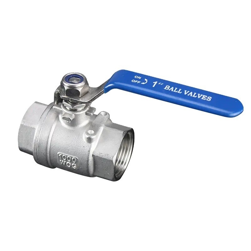 스테인리스 스틸 2pc 볼 밸브 3 인치 6 인치 DN50 PN40 32mm 400 wog 수압 DIN API 6d 및 중량 애플리케이션