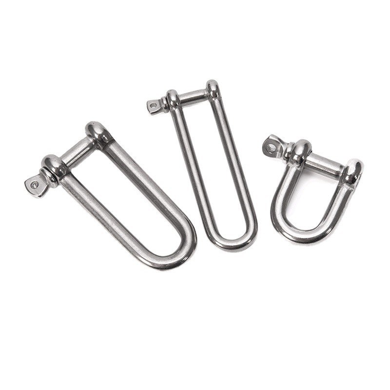 8mm 정밀 발사 고강도 장형 Dee 체인 수처리를 위해 닦은 스테인레스 스틸