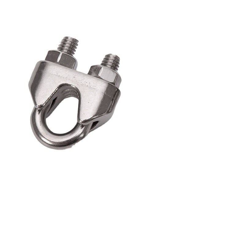 3mm 지름의 스테인리스 스틸 와이어 로프 클램프 ANSI/ASME 표준 304에 따라 사용자 정의 요구 사항