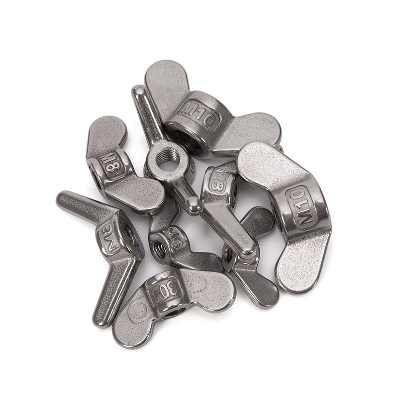 메트릭 측정 시스템 날개 너트 나비 스테인리스 스틸 304 316 M2M3M4M5 Din315