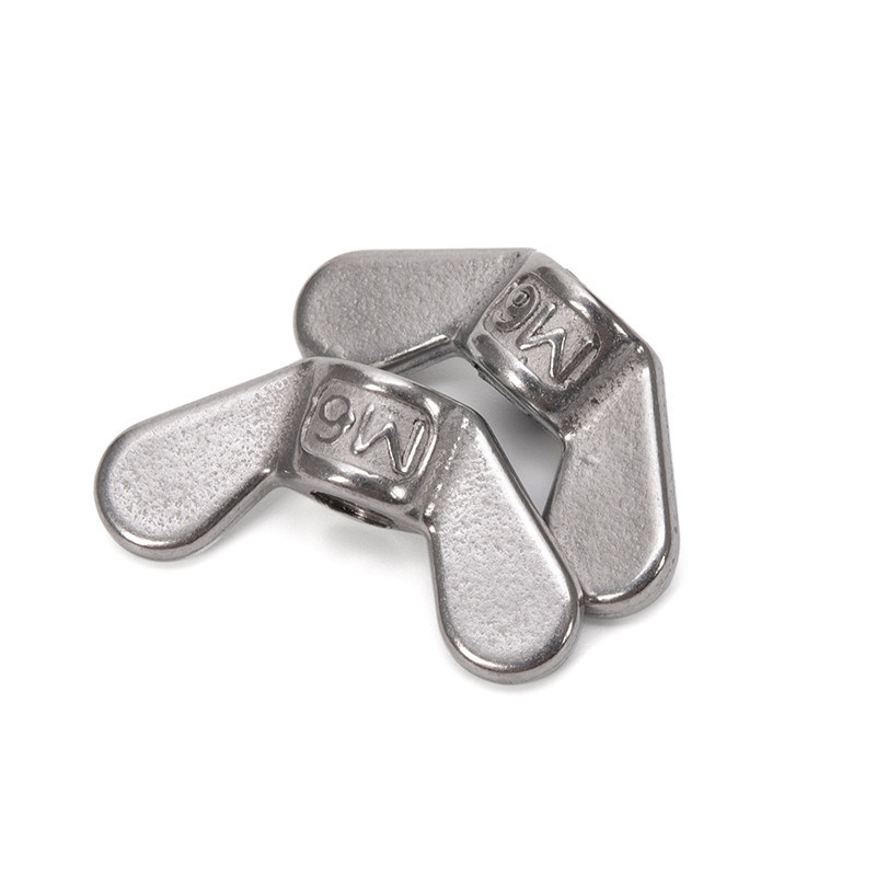 블랙 옥시드 마무리 합금 강철 날개 견과류 M4 M5 M6 M8 M10 M12 M14 M16 M18 M20 M22 M24 DIN315 메트릭 측정 시스템