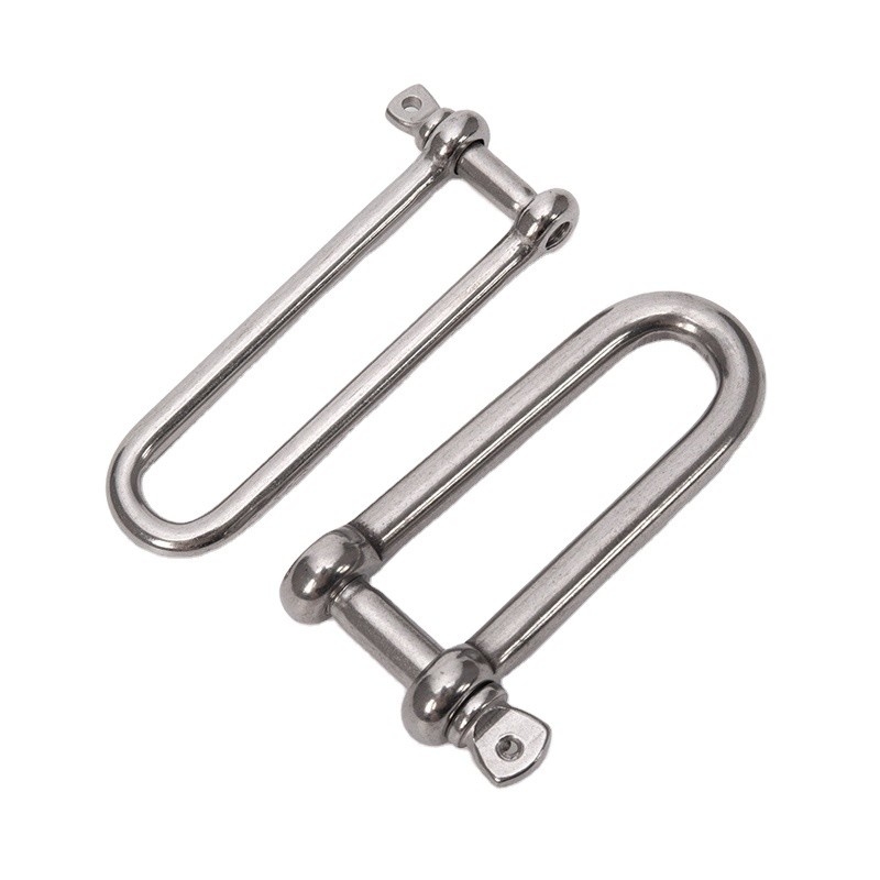 소매 산업 솔루션의 리프팅을위한 콜러 핀과 함께 8mm 닦은 해상 D형 DIN82101 중량 하드웨어 사슬