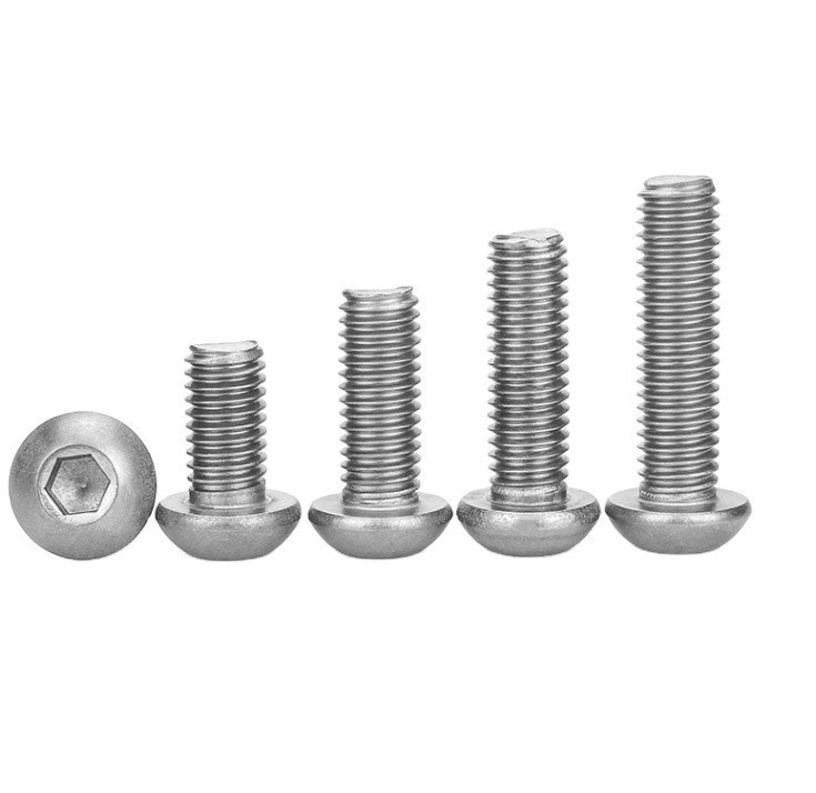 산화 저항 스틸 다채로운 티타늄 평면 머리 나사 오토바이 DIN 표준 및 진크 마무리