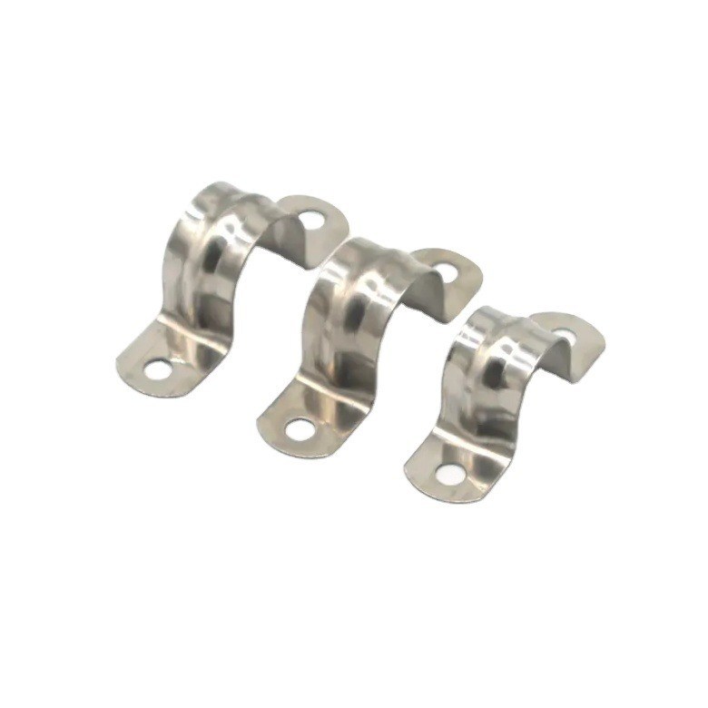 U 타입 가연 스테인리스 스틸 금속 Hose 클램프 샐러드 파이프 클램프 경로 클램프 내구성 파이프 연결을 위한 중량 클램프