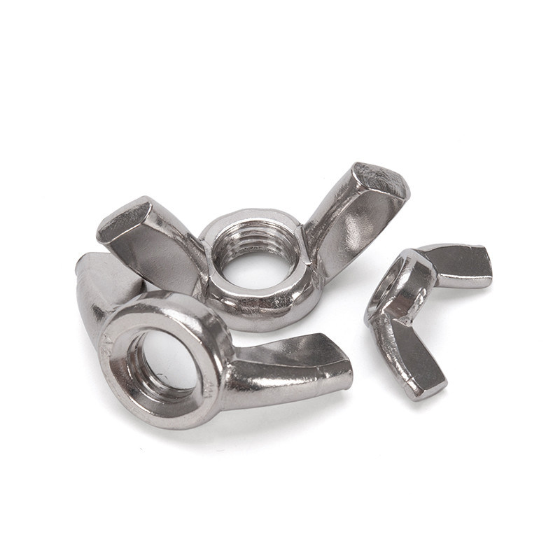 ISO 표준 블랙 옥시드 완공 젤리화 나비 견과류 정밀 발사 탄소 강철 스테인레스 스틸 잠금 날개 견과류 내구성