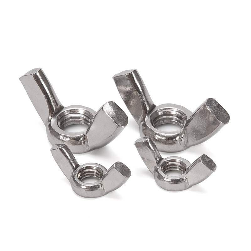 중공업 및 자동차용 용품용 DIN315 금속 강철 수동 꽉 잡은 나비 견과류