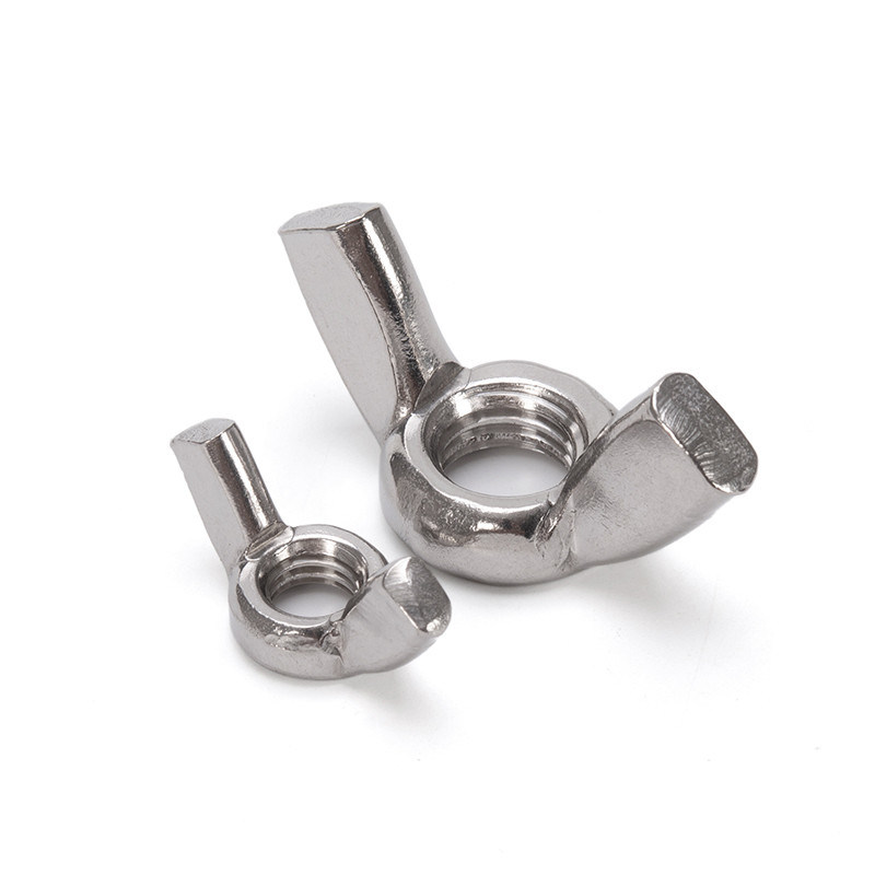 자동차 산업 밀봉에 슬립 M6 M8 에어로 나일론 아콘 나일록 Ss304 밀러 날개 케네디 잠금 엽 구리 견과류 피침형 베어 잠금 견과류