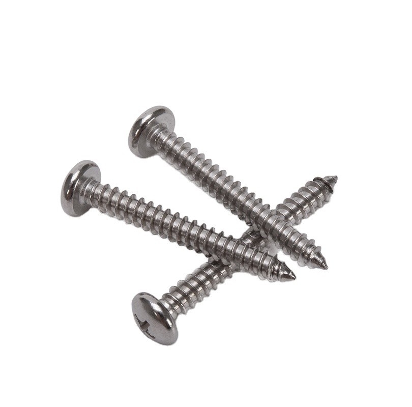 메트릭 측정 시스템 스테인리스 스틸 304 흰색 4x20mm 칩보드 나사 가구에 장착하기 위해 주황 접착