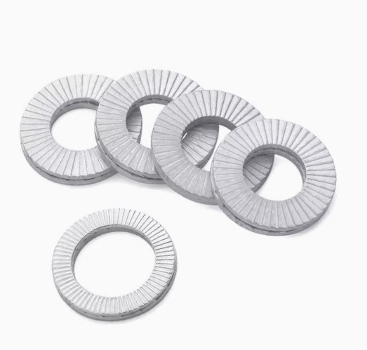 M14 볼트 윙 잠금 세척기 10pcs 망간제철 안전 세척기 ISO 표준 및 진동 저항 식품 음료