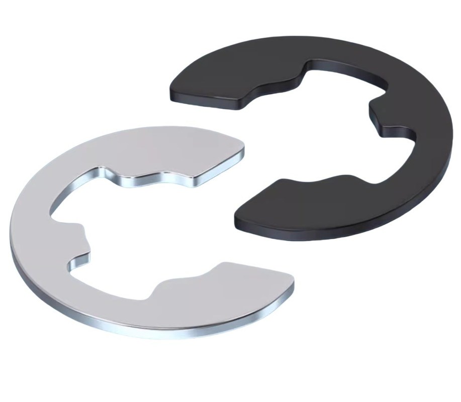 일반 산업 304 스테인리스 스틸 DIN6799 M2.3-M10 E 클립 스플릿 세척기 회로 톱니 고정 링