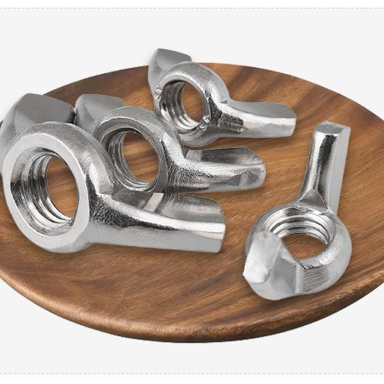 미트릭 측정 합금 강철 날개 견과류 M4 M5 M6 M8 M10 정밀하고 오래 지속 가능한 고정