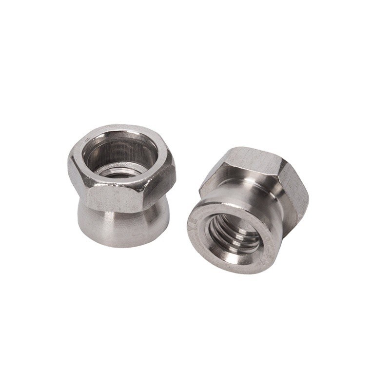 M6 블랙 옥시드 마무리 반 도난 견과류 스테인리스 스틸 304 18-8 트위스트 보안 헥스 분쇄 방지