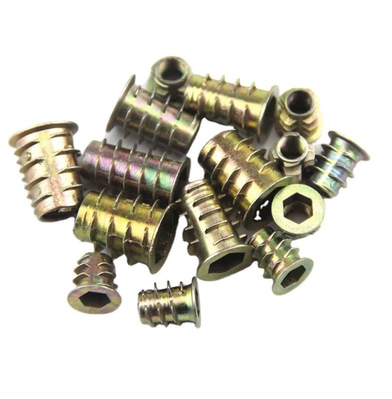 스테인레스 스틸 가구 목재 삽입 견과류 M5 M6 M8 목재 메트릭 측정 시스템 및 의료용 스레드 삽입