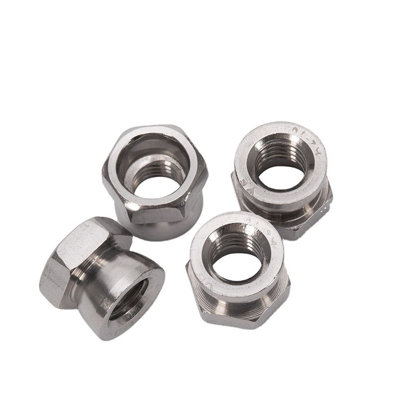 크롬 접착 M6 M8 M10 스테인리스 스틸 안전 견과류 8mm-50mm 볼트 보호 및 메트릭 측정 시스템에 대한 길이